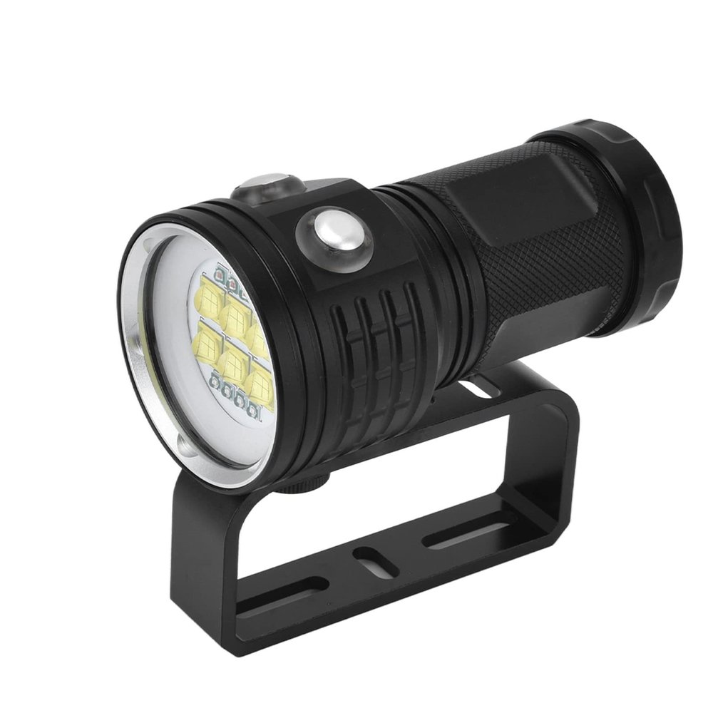 Yosoo Diving Flashlight Aluminum Alloy 14Led Diving Light Portable Outdoor Diving Flashlight for Photography Underwater Ipx8Waterproof, Diving Boards