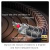SKW High-End WG Series  Premium Speaker Cable Pair (16.4ft/5M, 2-Pack) with Convertible Banana/Spade Terminations view 2