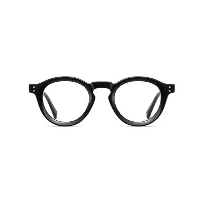 laureles Fashion Blue Light Blocking Round Reading Glasses Women Men Spring Hinged TR90 Frame Eyewear L15 (C1, 1.5, x)