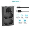 NEEWER Full Camera Cage Compatible with Sony a7R V/a7R IV/a7 IV/a7S III/a1, Compatible with DJI RS Stabilizers, CA004Dual USB Charger for Sony NP-FZ100 Battery Included view 3