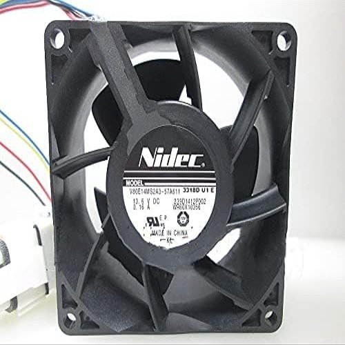 AJSWISH V80E14MS2A3-57A611 WR60X26866 13.6V Waterproof Fan V80E14MS2A3-57A611 Refrigerator Evaluator Fan