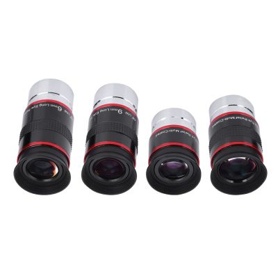 DirectNine Basics 68 Degree Ultra Wide Angle Eyepiece, Wide Angle Telescope Eyepiece Eyepiece Kit Aluminum Alloy Optical Glass 1.25Inch Ultra Wide Angle Eyepiece for Astronomy Telescope, Generic7qd0p6afui