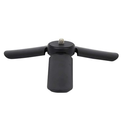 Desktop Tripod, Small Tripod with 1/4 Screw 7.5x3x3cm Black Plastic Metal Portable Mini Table Tripod Tabletop Tripod for Digital Camera Mirrorless Cameras Smartphone