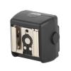 Hot Shoe Mount, Hot Shoe Adapter with Good Conduct Ability Plastic and Metal Hot Shoe Phone Mount for SLR Cameras view 3