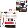 Acc Hardwire Kit for Dash Camera Type C 3-Lead Hard Wire Kit 12V-24V to 5V USB-C Plus Dash Camera for Cars WiFi/APP Control Dual Dashcam W/ 64GB Card view 1