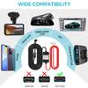 Acc Hardwire Kit for Dash Camera Type C 3-Lead Hard Wire Kit 12V-24V to 5V USB-C Plus Dash Camera for Cars WiFi/APP Control Dual Dashcam W/ 64GB Card view 3