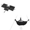 Tripod Weight Stone Bag for Lightweight Tripod Easel Light Stand Astrophotography, with Nylon Cmaera Rain Cover Sleeve for Canon Nikon Sony Mirrorless Cameras with Lens Below 7.1x5.5x9.1inch view 1