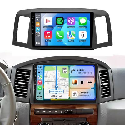 10 Inch Car Radio for 2004 2005 2006 2007 with Carplay Android Auto Bluetooth Touch Screen Support GPS Radio Bluetooth Backup Camera [2+32G]