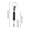 CChiai 2PCS Guitar Plug Keychain Amplifier Keychain Key Storage Chain Wall Mounted Keychain Kit 7.5x0.8cm/3x0.3in for Home Office Recording Studio Rehearsal Space view 2