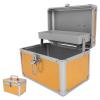 Tool Box Portable Aluminum Alloy with Handle for Home Shops view 3