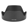 EW 88C ABS Mount Lens Hood Sun Shade 82mm Lens Replacement with EF 24-70mm 24-70 II Camera Mount view 1