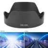 EW 88C ABS Mount Lens Hood Sun Shade 82mm Lens Replacement with EF 24-70mm 24-70 II Camera Mount view 2