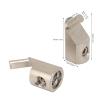 1 Pair Input Wire Gauge Reducer Metal Amplifier Input Reducer Adapter 45 Degree Offset Angled 1/0 Gauge to 4 Gauge Amp Input Reducers for Vehicle Sound Systems view 3