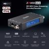 3G SDI IP Video Streaming Encoder Decoder, ZowieBox, SRT RTMP RTMPS RTSP, UVC to SDI, SDI Video Capture Extender with Loopout, Standalone H.265/H.264 Live Streaming with PoE view 2