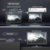 3G SDI IP Video Streaming Encoder Decoder, ZowieBox, SRT RTMP RTMPS RTSP, UVC to SDI, SDI Video Capture Extender with Loopout, Standalone H.265/H.264 Live Streaming with PoE view 3