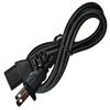 Musstad 6.6ft 2-Prong AC Power Cord for Emotiva XPA 3 XPA 5 Airmotiv 6s Stealth Amplifiers, Black view 4
