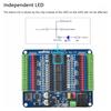 OSOYOO Nano IO Shield Breakout Board with GPIO Status LED, Terminal Expansion Holder for Arduino Nano view 3