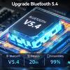 Bluetooth 5.4 Transmitter Receiver 3-in-1 Bluetooth Adapter HiFi Audio Receiver FM Transmitter with LED Display 3.5mm AUX RCA USB for TV/Car/PC/Home Stereo/Speakers view 3