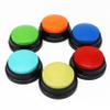 Voice Recording Button, Dog Buttons for Communication Pet Training Buzzer, 30 Second Record & Playback, Funny Gift for Study Office Home, 10 Packs view 2