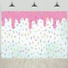 15x10ft Donut Backdrop Colorful Sprinkles Photography Background Boys Girls Birthday Sweet One Donut Grow Up Baby Shower Party Decorations Banner Photo Studio Props view 1
