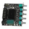BT Amplifier Board High Power Sound Stereo, 2.1 Channel, BT 5.0, 15-100W for 4-8 Speakers, Overcurrent, Short Circuit, AUX Sound Input + Subwoofer + Left view 1
