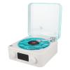 ASHATA Record Player Speaker with Night Light, Time Display, and Multifunction, for Girls (White) view 4