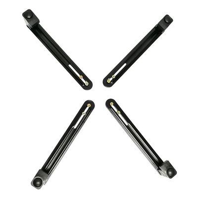 WPTGODGB Suitable for 14-27 inch LCD monitor without mounting holes LCD monitor extension adapter fixed bracket monitor stand(Black)