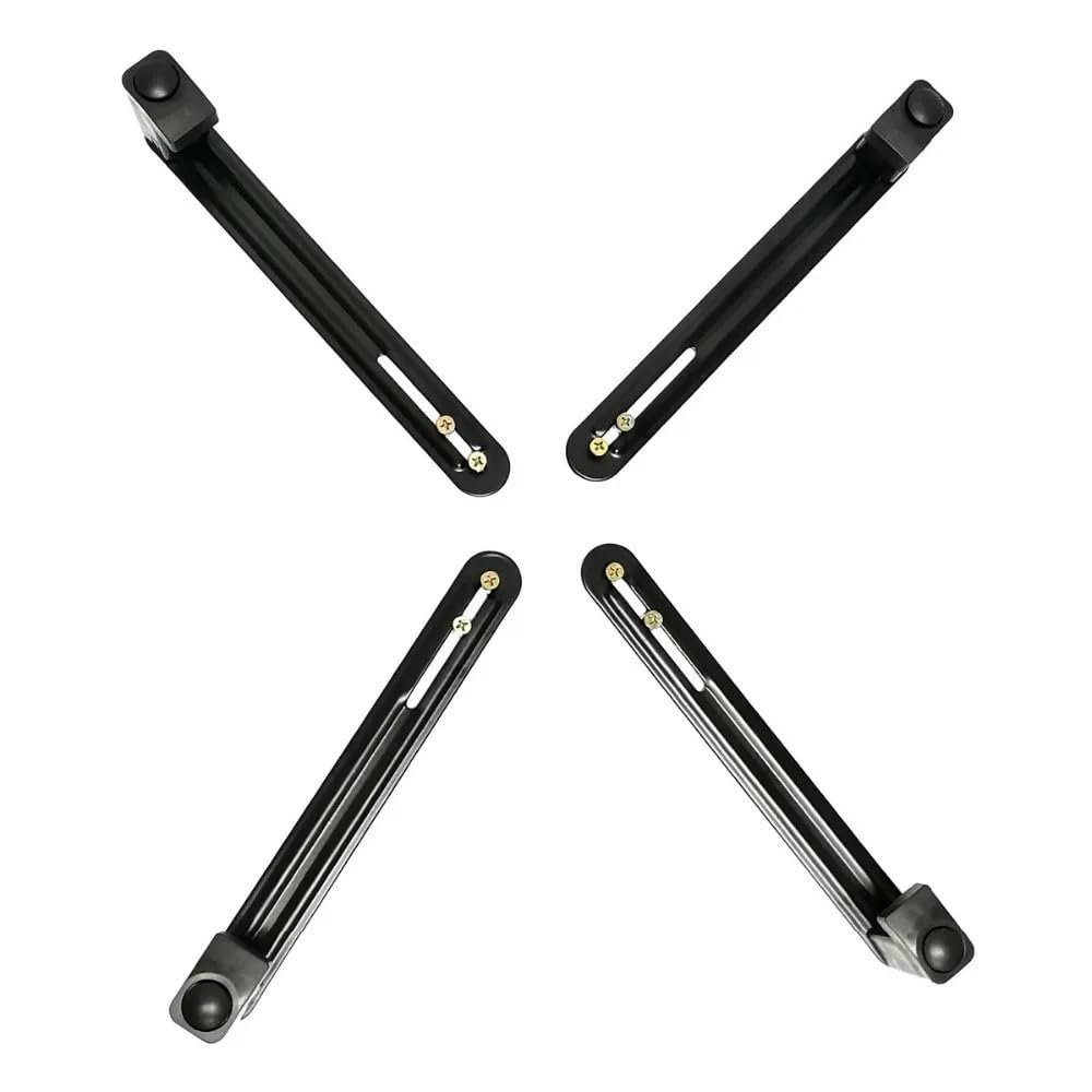 WPTGODGB Suitable for 14-27 inch LCD monitor without mounting holes LCD monitor extension adapter fixed bracket monitor stand(Black)