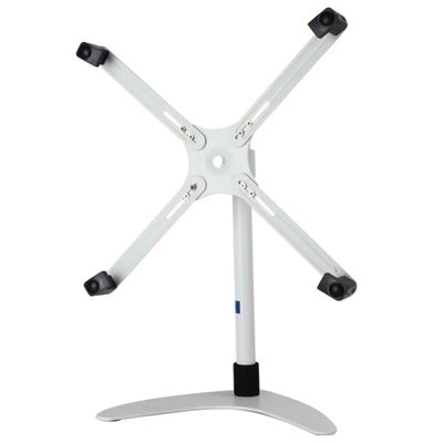 AVXANKTG Suitable for 14-27 inch LCD Monitor Without mounting Holes LCD Monitor Extension Adapter Fixed Bracket Monitor Stand(White)