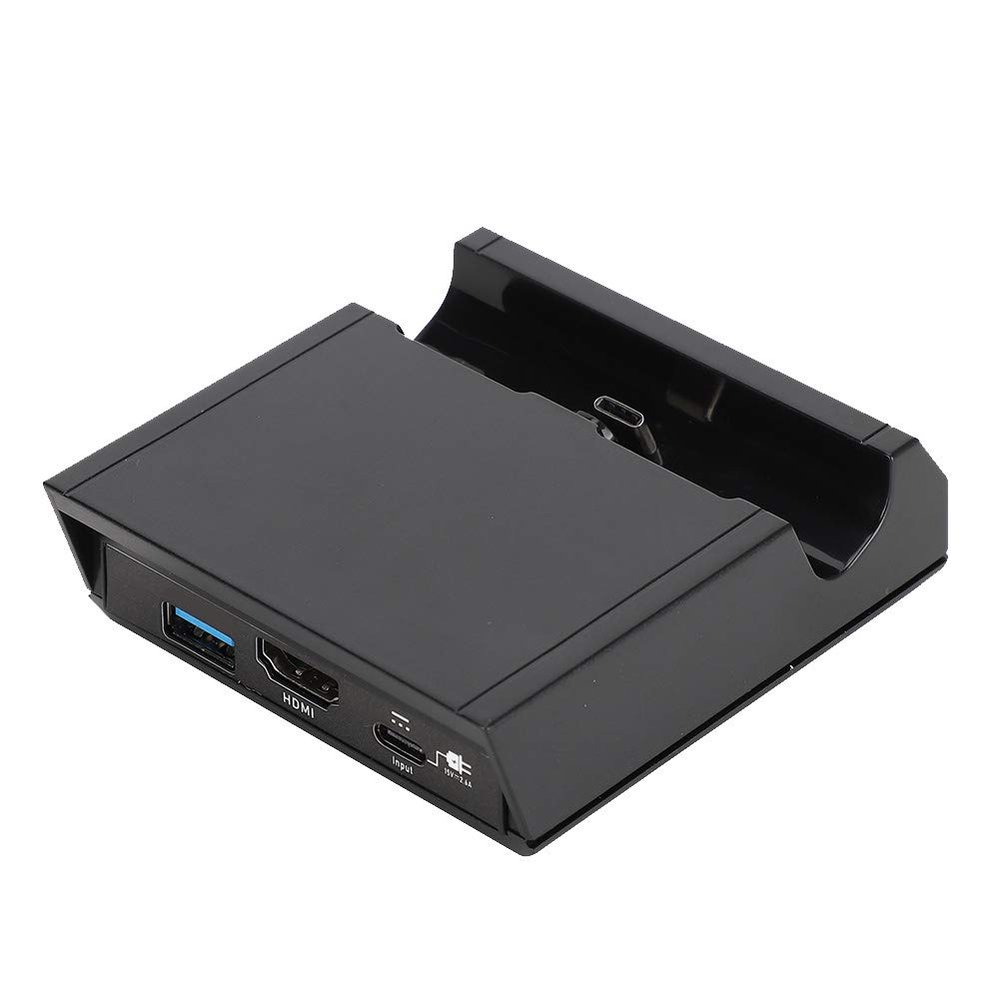 Beufee Docking Station, Plug in Charging Dock Base Hub Multiple Adapter Universal Laptop Docking Station with Earphone Interface
