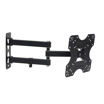 CUFTOBJM TV Wall Mount Swivel Tilt Rotate Full Motion Adjustable Articulating Suitable for Most 17-43 Inch LED, LCD Monitor Wall Mount