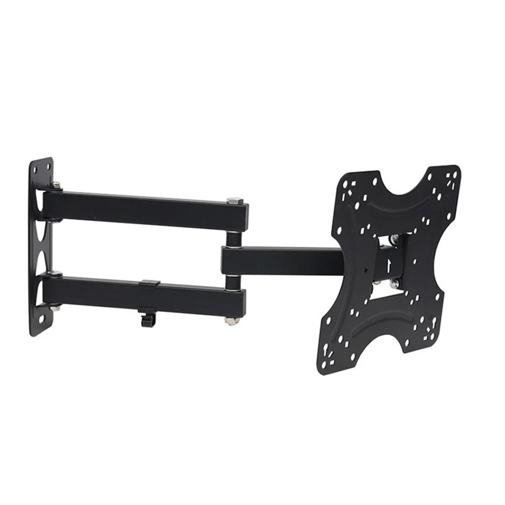 CUFTOBJM TV Wall Mount Swivel Tilt Rotate Full Motion Adjustable Articulating Suitable for Most 17-43 Inch LED, LCD Monitor Wall Mount