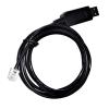 COKYIS USB to RJ-11 CONNECTOR RS232 SERIAL COMMUNICATION CABLE for TERMINAL BOX CONTROLLER to PC(5m), FT232RL Chip view 2