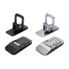 AVXANKTG 2X Mini Laptop Stand Non-Slip Self-Adhesive Keyboard Riser Feet Laptop Stand Heat Dissipation(Argent) view 2