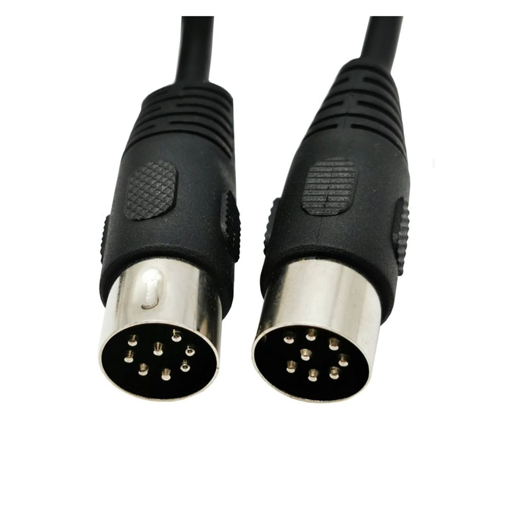 Milkweed 8 Pin Din Male to Male Sp/ea-ker Au-dio Adapter Fit Fit Compatible Surveillance Automotive Computers Television Precision 50cm 150cm 3.0M Cable(500CM)