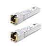 QSFPTEK 2.5Gbase-T Network Transceivers, 2.5G SFP to RJ45, 2.5gb Copper Module Mini Gbic Compatible with Cisco, 100m, Other Open Switches- 2 Pack view 1