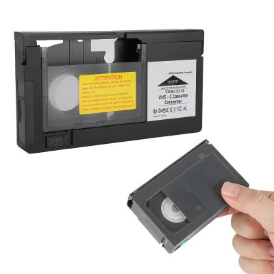 Zopsc Camcorders Cassette Adapter, Motorized One Key Control, Compatible with S VHS C and S VHS for Conversion of VHS C Tapes, Zopsc1f094n5acx