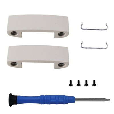 Aiivioll Studio Pro Wireless Headphones Headband Metal Folding Hinge Clamp Cover Pin Repair Parts Kit Compatible with Studio Pro (White)