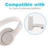 Aiivioll Studio Pro Wireless Headphones Headband Metal Folding Hinge Clamp Cover Pin Repair Parts Kit Compatible with Studio Pro (White) view 2