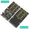 AYASOSO High-Speed 2 in 1 M.2 NVMe/SATA SSD to SFF-8654 & SATA Adapter Combo view 2