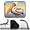 15inch Laptop Sleeve Bag Pelican Birds Laptop Bag Shockproof Computer Carrying Cover Slim Briefcase Handbag view 4