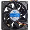 AJSWISH SG121238BS SJ 12038 12CM 12V 2.7A S9i T9 High-Speed Fan for SG121238BS Fan view 1