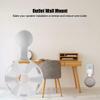 shenruifa Wall Mount Speaker Bracket - Compact Stand for Mini Speakers, White Easy Install Outlet Holder view 4