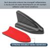awlbed 10 PCS Car Drag Reduction Noise Reduction Shark Fin Antenna, Self-Adhesive Smooth Linear Design Roof Wing Air Vortex Generator, Modified Accessories, for Most Models (Carbon Fiber Black) view 3