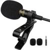 PGNEX Lavalier Lapel Microphone Omnidirectional Mic with Easy Clip On System for Recording Interview view 1