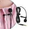 PGNEX Lavalier Lapel Microphone Omnidirectional Mic with Easy Clip On System for Recording Interview view 2