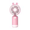 Qianly Mini Portable Fan USB Cartoon Fan Stylish Cooling Desk Fan Small Hand Fan for Women Men Outdoor Indoor Commute Office Travel view 1