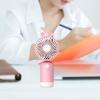 Qianly Mini Portable Fan USB Cartoon Fan Stylish Cooling Desk Fan Small Hand Fan for Women Men Outdoor Indoor Commute Office Travel view 3