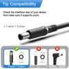 130W AC Charger Fit for Dell XPS 15 L502X L501X 17 L702X 15 7000 7559 Dell G3 G5 PA-4E LA130PM121 DA130PE1-00 JU012 CM161 Laptop Power Supply Adapter Cord view 2