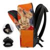 17 Inch Travel Backpack Lightweight Waterproof Casual Laptop Backpack Hiking Camping Daypack for Women Men Giraffe Wearing Sunglasses view 4